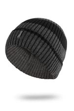 Slazenger Become Woven Beanie Beanie Unisex Black Anthracite V3