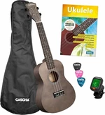 Cascha CUC101S Koncertné ukulele Black