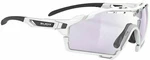 Rudy Project Cutline White Gloss/ImpactX Photochromic 2 Laser Purple Okulary rowerowe