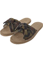 Canvas mules woodcamo