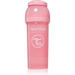 Twistshake Anti-Colic dojčenská fľaša Pink 2 m+ 260 ml