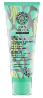 POLAR WHITE BIRCH Obnovujúca a upokojujúca gélová maska na tvár 100 ml