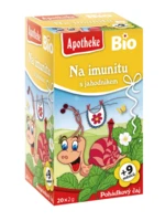 APOTHEKE Dětský Pohádkový čaj Imunita s jahodník sáčky 20 ks