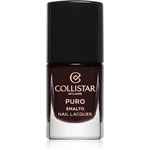 Collistar Puro Long-Lasting Nail Lacquer dlhotrvajúci lak na nechty odtieň 581 Rossonero 10 ml