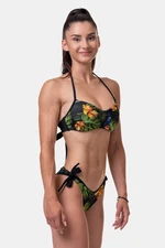 Nebbia Earth Powered bikini - vrchní díl 556 jungle green S