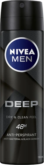 NIVEA Sprej antiperspirant pro muže Deep 150 ml