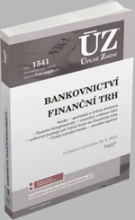 ÚZ 1541 Bankovnictví, Finanční konglomeráty, Stavební spoření, Centrální evidence účtů