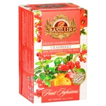 BASILUR Fruit Cranberry ovocný čaj přebal 20 sáčků