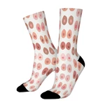 Pink BOOBS Straight Socks Male Mens Women Spring Stockings Polyester Harajuku