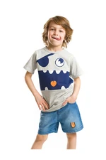 Denokids Adventurous Denim Shorts Set