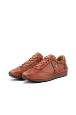 Ducavelli Reale Genuine Leather Men's Casual Shoes, Shearling Insole, Winter Shearling Shoes.