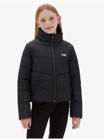 Black Girls' Winter Quilted Jacket VANS Foundry Puffer - Girls