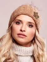 Bamboo hat in bamboo color