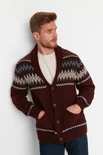 Cardigan da uomo Trendyol Patterned