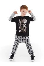 Denokids Rock On Star Boys Pants Set