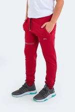 Slazenger Desta Unisex Kids' Sweatpants Red