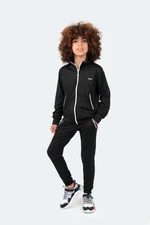 Slazenger Different Unisex Kid's Tracksuit Suit Black