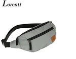 Grey waist bag