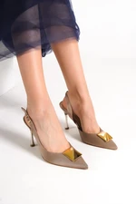 Capone Outfitters High Heels - Brown - Stiletto Heels