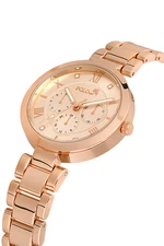 Polo Air Roman Numeral Women's Wristwatch Copper Color