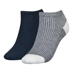 Tommy Hilfiger Woman's 2Pack Socks 701222651002 Navy Blue