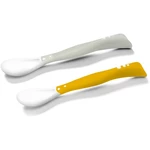 BabyOno Be Active Flexible Spoons lžička Grey/Yellow 2 ks