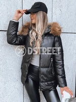 Women's quilted winter jacket AMBER DAWN black Dstreet