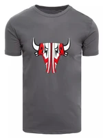Men's graphite T-shirt Dstreet