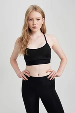 Defacto Fit Crew Neck Sports Bra