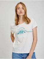 White Women T-Shirt Tom Tailor Denim - Women