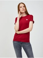 Red Women's T-Shirt Guess - Women