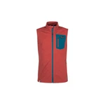 Men's softshell vest KILPI TOFANO-M dark red