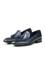 Ducavelli Smug Genuine Leather Men's Classic Shoes, Loafers Classic Shoes, Loafers.