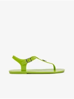 Světle zelené dámské sandály Michael Kors Mallory Jelly - Dámské