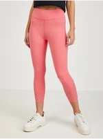 Dark pink women's shortened leggings ORSAY - Women