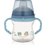 canpol babies Bonjour Paris FirstCup hrnček s držadlami Blue 6m+ 150 ml