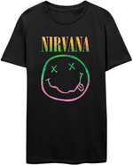 Nirvana T-Shirt Sorbet Ray Smiley Unisex Black XL