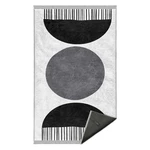 Biało-czarny dywan 80x150 cm – Mila Home