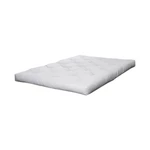 Biały średnio twardy materac futon 120x200 cm Coco Black – Karup Design