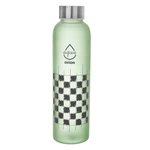 Zielona szklana butelka 600 ml Šachovnice – Orion