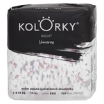 KOLORKY NIGHT Nočné jednorazové EKO plienky L (8-13 kg) 19 kusov