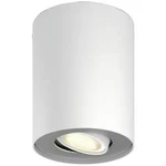 LED stropní reflektory Philips Lighting Hue Hue White Amb. Pillar Spot 1 flg. Weiß 350lm Erweiterung, GU10, 5 W, N/A