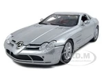 Mercedes McLaren SLR Silver 1/24 Diecast Model Car by Motormax