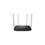 Router Mercusys AC12 AC1200 (AC12) čierny bezdrôtový router • 4 antény (5 dBi) • rýchlosť až 867 Mb/s • prevádzková frekvencia 2,4 GHz, 5 GHz • 4× LAN