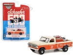 1971 Ford F-250 Pickup Truck with Fire Equipment Hose and Tank "Schaefer 500 at Pocono Official Truck" (1971) "Hobby Exclusive" Series 1/64 Diecast M