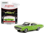 1970 Dodge Charger HEMI R/T Sublime Green with White Roof and White Tail Stripe (Lot 777) Barrett-Jackson Scottsdale Edition Series 10 1/64 Diecast M