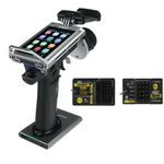 FlySky Noble Pro 2.4GHz 18CH AFHDS 3 US Version Radio Transmitter 3.5 Inch Colors Touch Screen Metal Bracket Handle with
