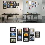 11 Pcs DIY Multi Photo Frame Set Hanging Picture Modern Display Wall Art Home Decorations