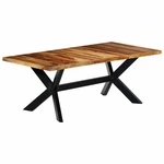 Dining Table 78.7"x39.4"x29.5" Solid Sheesham Wood