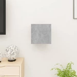 Wall Mounted TV Cabinet Concrete Gray 12"x11.8"x11.8"